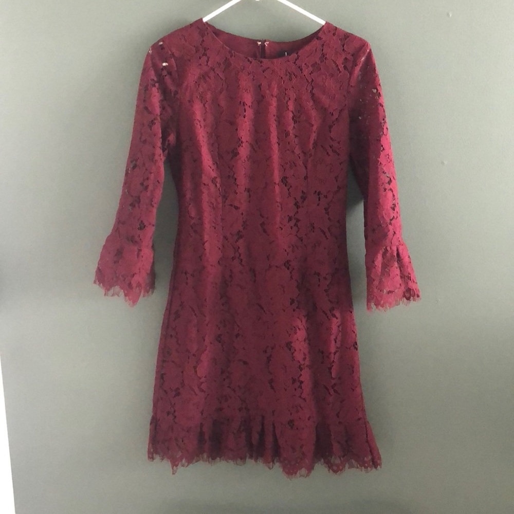 Lulu’s Burgundy Dress
